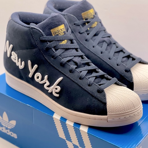 Adidas Pro Model ‘New York’, Size 9.5, New w/ Box - Picture 2 of 12